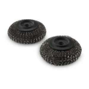 2 Cabezales de Recambio para el el Estropajo para plancha Weber