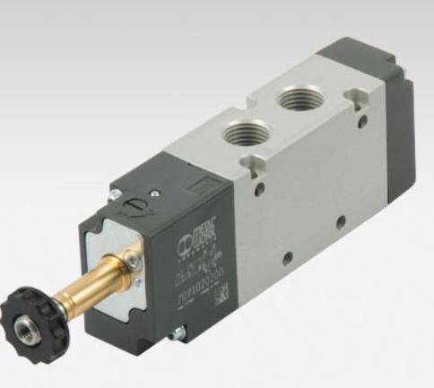 BASIC VALVE 1/8 5/2 SOL/SPR METALWORK 7090021100