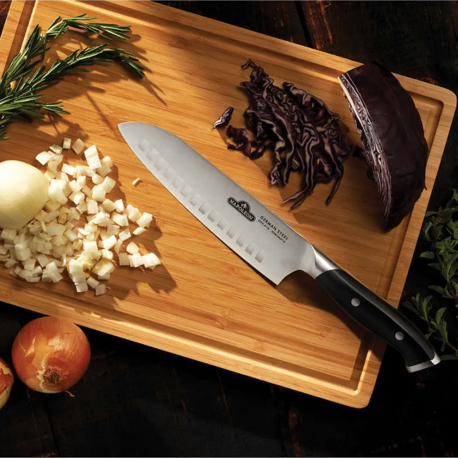 Cuchillo Santoku Napoleon 39,3 cm - Imagen 4