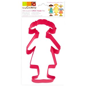 Cortador de galletas niña scrap cooking