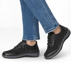 Zapatilla velcro mujer extra ancho respirable Breeze